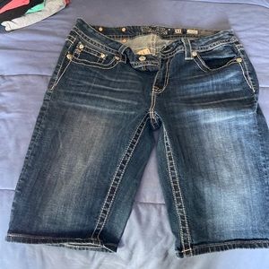 Miss Me Bermuda Shorts